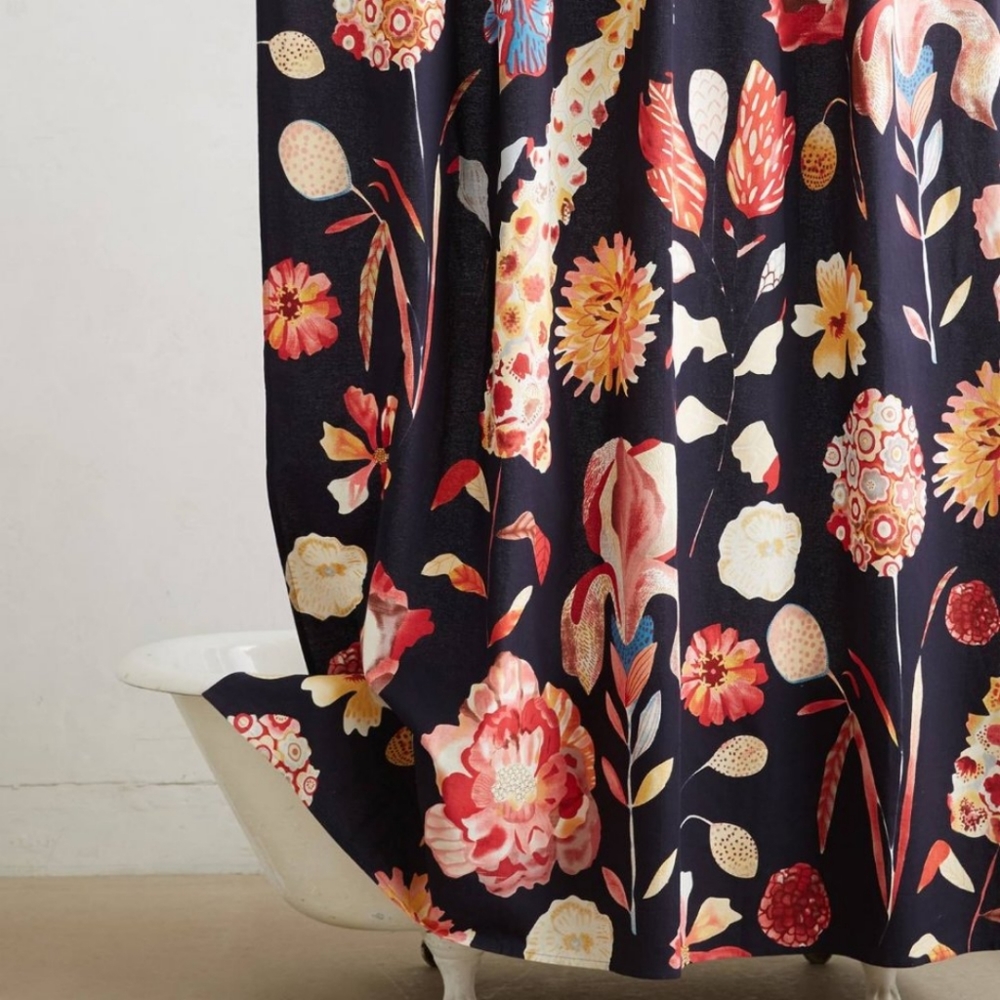 ISO Anthropologie Garden Buzz Shower Curtain